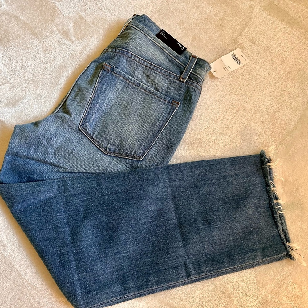 J BRAND Ivy Resurrect High Rise Crop Jeans Size 25